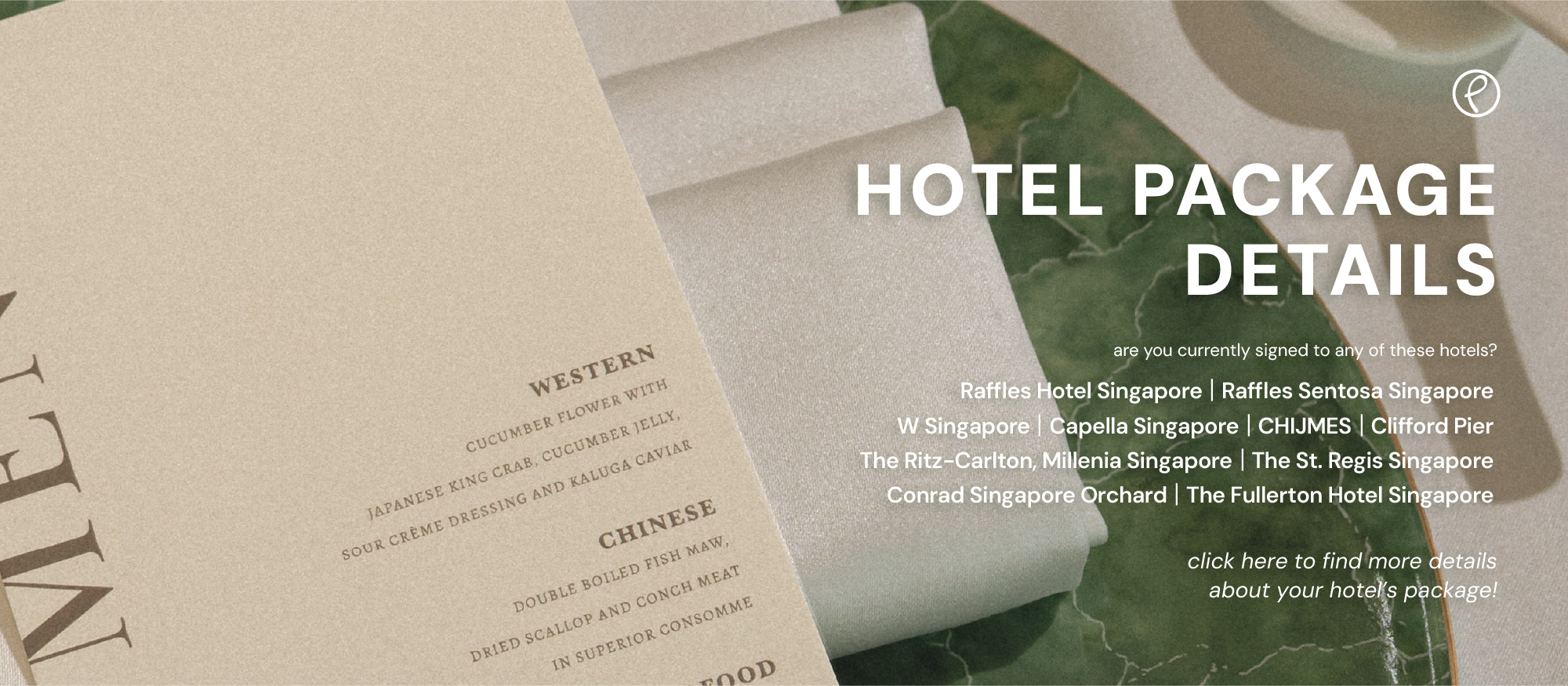 hotel package details