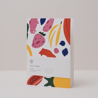 Artist Series Weekly Planner - Camouflage Fruits