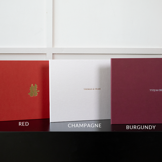 Coloured R.O.M Wedding Certificate Holder