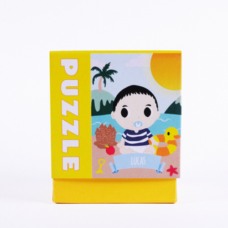 Personalised Jigsaw Puzzle - Beach Baby