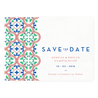 Peranakan Mosaic - Save The Date