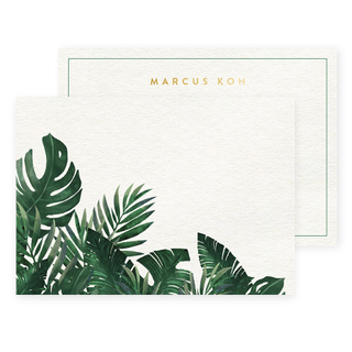 Tropical Palm - English Invite