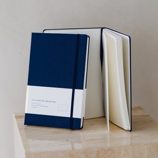 The Essential Collection - Blue Fabric Notebook 
