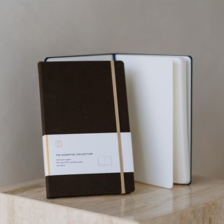 The Essential Collection - Coffee Fabric Notebook 